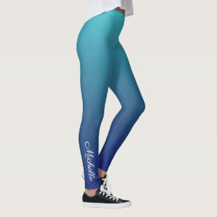 Personalisierter Ober-Farbverlauf Leggings