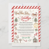 Personalisierter Offizieller Elf Abschiedsbrief fü Einladung (Vorderseite)