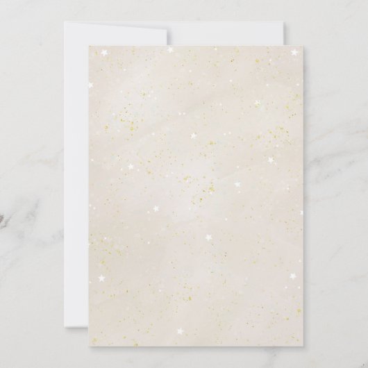 Personalisierter Offizieller Elf Abschiedsbrief fü Einladung (Rückseite)