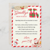 Personalisierter Offizieller Elf Abschiedsbrief fü Einladung (Vorne/Hinten)