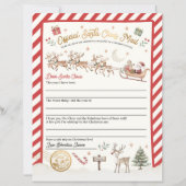 Personalisierter Offizieller Nordpol-Brief an den (Vorderseite)