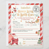 Personalisierter Offizieller Nordpol-Brief an den (Vorderseite)