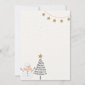 Personalisierter Offizieller Nordpol-Brief an den Einladung (Rückseite)