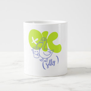 Personalisierter OK Silly Goose Becher, Sarkastisc Jumbo-Tasse