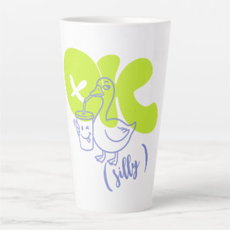 Personalisierter OK Silly Goose Becher, Sarkastisc Milchtasse