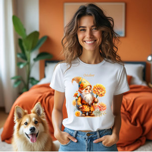 Personalisierter Oktober Geburtshaus Month Garden  Tri-Blend Shirt