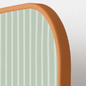 Personalisierter Olivenkranz-Monogramm Pickleball Schläger (Linke Seite)