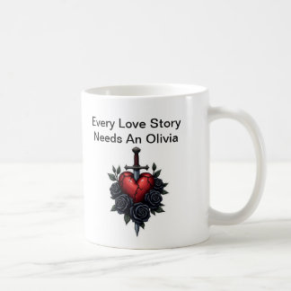 Personalisierter Olivia-Becher – Süßes Geschenk fü Kaffeetasse
