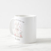 Personalisierter Oma-Erste-Ostern-Tasse Kaffeetasse (Vorderseite Links)