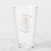 Personalisierter Oma-Glass-Cup | Foto Glas (Rückseite)