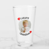Personalisierter Oma-Glass-Cup | Foto Glas (Vorderseite)