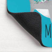 Personalisierter Oma-Hai Doo Doo Doo Mousepad (Ecke)