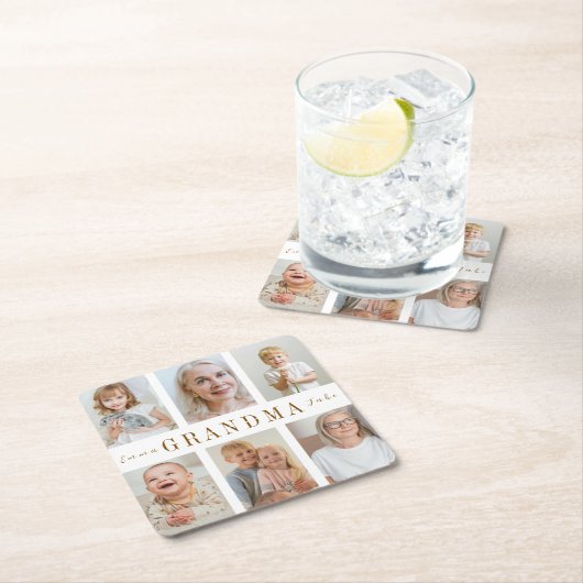 Personalisierter Oma Paper Untersetzer | Benutzerd (Vor Ort)