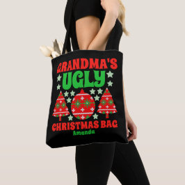 Personalisierter Oma-Weihnachtssüßer Tasche