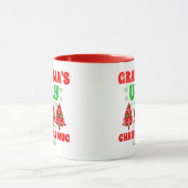 Personalisierter Oma-Weihnachtssüßer Tasse (Zentrum)