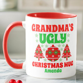 Personalisierter Oma-Weihnachtssüßer Tasse