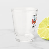 Personalisierter Onkel Retro Geschenk Bester Onkel Schnapsglas (Links)