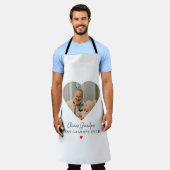 Personalisierter Opa | Bestes Opa-je-Geschenk Schürze (Getragen)