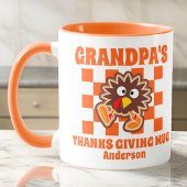 Personalisierter Opa-Erntedank Tasse