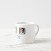 Personalisierter Opa Espresso Cup mit 1 Kind Espressotasse (Vorderseite Rechts)