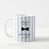 Personalisierter Opa-Oma-Tasse-Geschenk Kaffeetasse (Links)