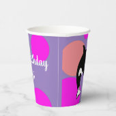 Personalisierter Orca Killer Whale Pappbecher (Rechts)