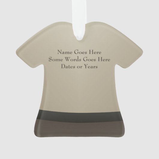 Personalisierter Ornament (Rückseite)