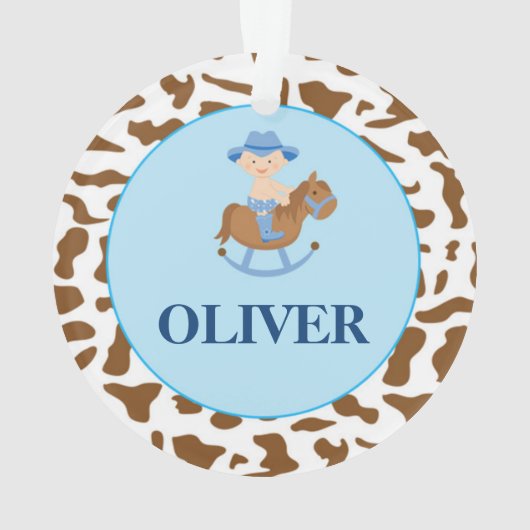 Personalisierter Ornament (Rückseite)