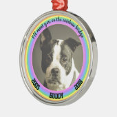 Personalisierter Ornament Aus Metall (Links)