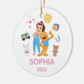 Personalisierter Ornamente für Kleinkinder, Fräule (Links)