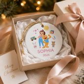 Personalisierter Ornamente für Kleinkinder, Fräule