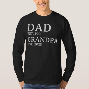 Personalisierter Osten. Jahre Vater Großvater Cust T-Shirt