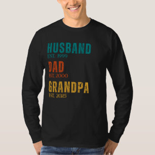 Personalisierter Osten. Years Husband Vater Opa Re T-Shirt