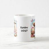 Personalisierter Oster Chihuahua Hund Kaffeetasse (Mittel)
