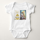 Personalisierter OsterBaby-Bodysuit Baby Strampler (Vorderseite)