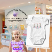 Personalisierter OsterBaby-Bodysuit Baby Strampler