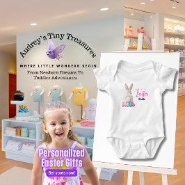 Personalisierter OsterBaby-Bodysuit Baby Strampler