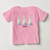 Personalisierter Osterbaby-T - Shirt (Vorderseite)