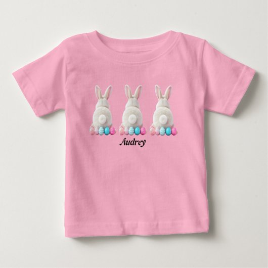 Personalisierter Osterbaby-T - Shirt (Vorderseite)