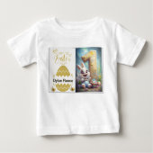 Personalisierter Osterbaby-T - Shirt (Vorderseite)