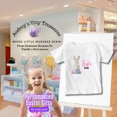 Personalisierter Osterbaby-T - Shirt