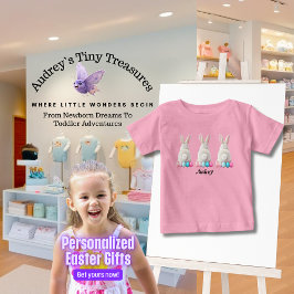 Personalisierter Osterbaby-T - Shirt