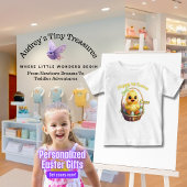 Personalisierter Osterbaby-T - Shirt