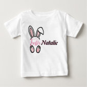 Personalisierter Osterbaby-T - Shirt (Vorderseite)