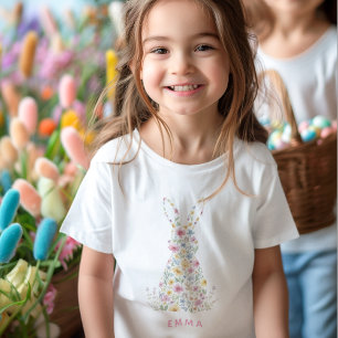 Personalisierter Osterhase Benutzerdefinierter N Baby T-shirt