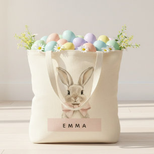 Personalisierter Osterhase   Benutzerdefinierter N Tragetasche