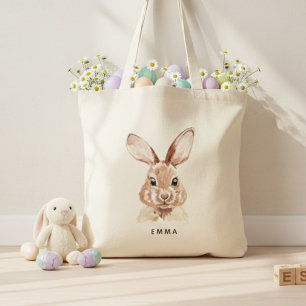 Personalisierter Osterhase mit Namen  Tragetasche