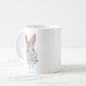 Personalisierter Osterhasen-Becher Kaffeetasse (Vorderseite Links)