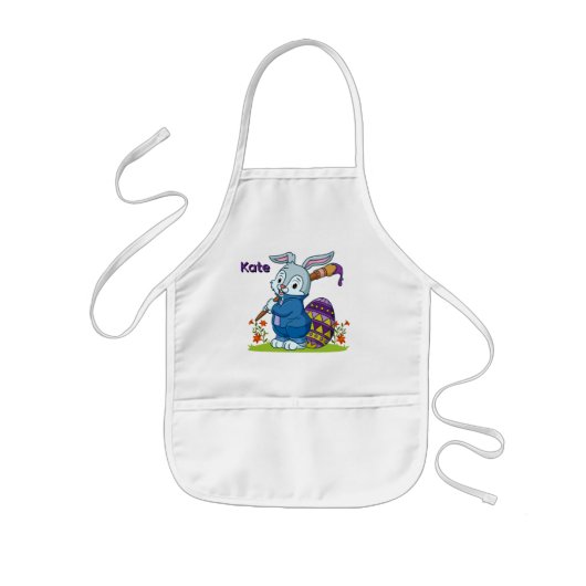 Personalisierter Ostermalerei Kinderschürze (Vorne)