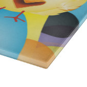 Personalisierter Osterschneider Schneidebrett (Ecke)